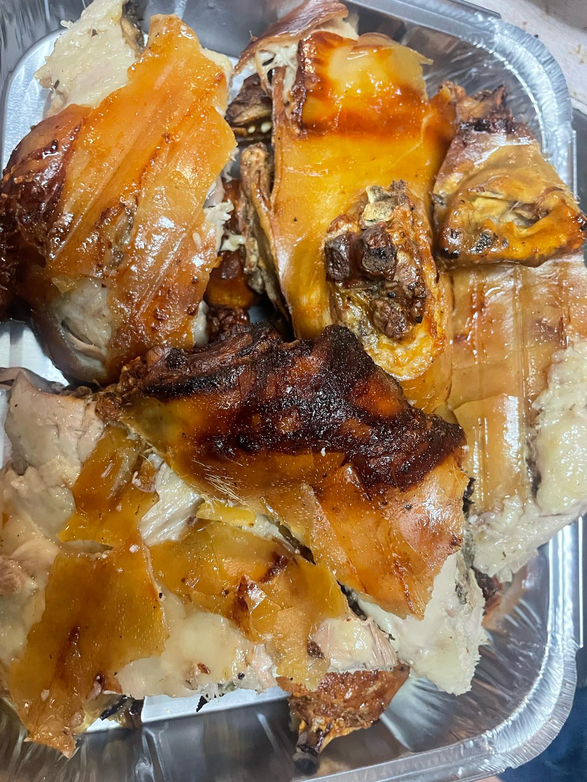 casuela pollo asado